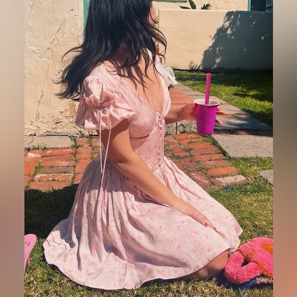 For Love and Lemons Paulina Mini Dress - Picture 4 of 6